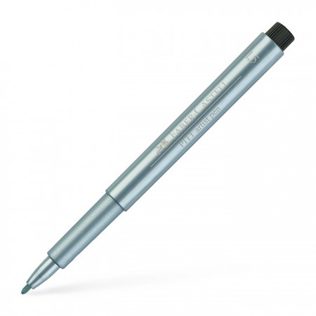  Pitt Artist Pen, 1.5mm Tip, Metallic Blue